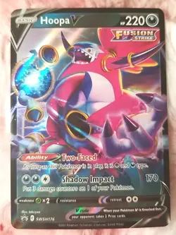Hoopa V - SWSH176 - Pokemon Sword & Shield Promo Rare Holo Card - Image 1