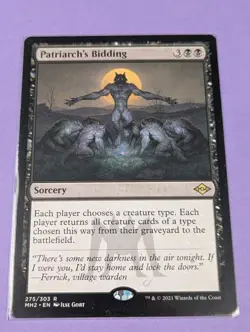 MTG Magic: Modern Horizons 2: Patriarch's Bidding #275/303 Rare - NM - Image 1