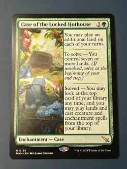 1x CASE OF THE LOCKED HOTHOUSE - KARLOV MANOR - MTG - Magic the Gathering - Image 1