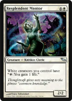 RESPLENDENT MENTOR Shadowmoor MTG Magic the Gathering Cards DJMagic - Image 1