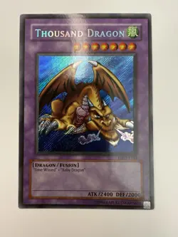 Yu-Gi-Oh! Thousand Dragon MRD-E143 Secret Rare 1st Edition - Image 1