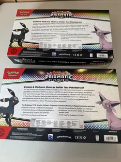 POKEMON TCG Prismatic Evolutions Premium Figure Collection X2 Sealed - Image 2