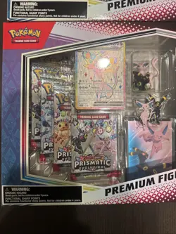 POKEMON TCG Prismatic Evolutions Premium Figure Collection X2 Sealed - Image 2