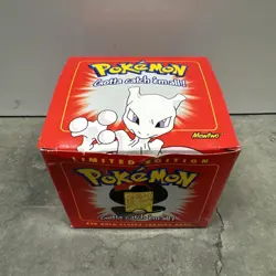 SEALED MEWTWO Pokemon 23K Gold Plated Trading Card 1999 Burger King Limited - Image 1