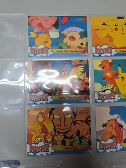2000 Topps Chrome Pokemon Pikachu Vacation Lot - Image 2