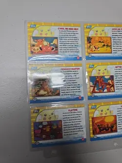 2000 Topps Chrome Pokemon Pikachu Vacation Lot - Image 4