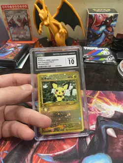 Pichu 2000 Jp. Neo Premium File 2 Reverse Holo #172 Pokemon Card - Image 1