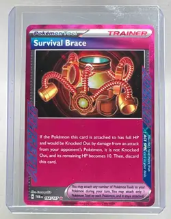 Survival Brace 2024 Pokemon Scarlet Violet Twilight Masquerade #164 - Image 1