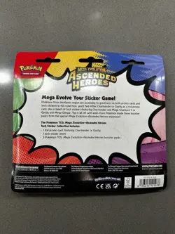 Pokemon Mega Evolution S2.5 Ascended Heroes Tech Sticker - Charmander - Image 2