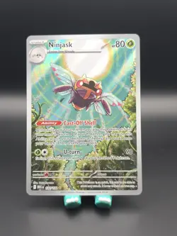 Ninjask 137/132 Me01: Mega Evolution Illustration Art Rare Pokemon TCG - Image 1