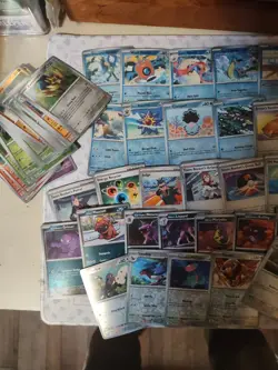 Pokemon Destined Rivals Near Complete Reverse Master Set! 111 Different! Psyduck - Image 3