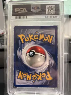PSA 5 - Pokemon Base Set Chansey - 4th Print - 1999-2000 - Uk print - POP 4 - Image 2