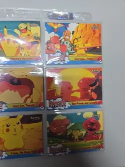 2000 Topps Chrome Pokemon Pikachu Vacation Lot - Image 1