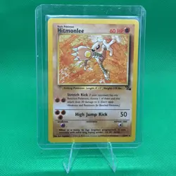 Pokemon: Hitmonlee #22/62 Fossil Rare 1999 WOTC Non-holo - LP - Image 1
