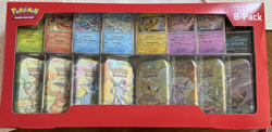 POKEMON TCG SCARLET & VIOLET PRISMATC EVOLUTIONS COSTCO 8 PACK MINI-TIN SEALED D - Image 1