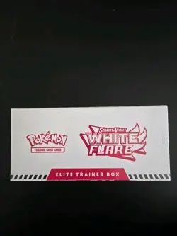Pokemon TCG White Flare Elite Trainer Box (ETB) Torn Seal- Read Description - Image 2