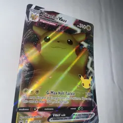 2021 Pokemon Celebrations Stamped Pikachu VMAX Holo SWSH062 - NM - Image 3
