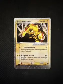 Pokemon Electabuzz ex 97/109 Ruby and Sapphire Holo - Image 3