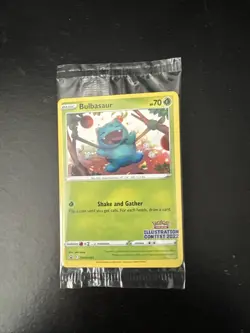 Pokemon TCG Bulbasaur (Arcanine & Greninja) Illustration Contest 2022 *Sealed* - Image 1