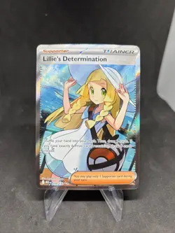 Pokemon TCG MEGA EVOLUTION Lillie's Determination 169/132 Illustration Rare - Image 4
