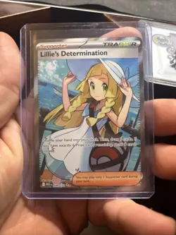 Pokemon TCG MEGA EVOLUTION Lillie's Determination 169/132 Illustration Rare - Image 5