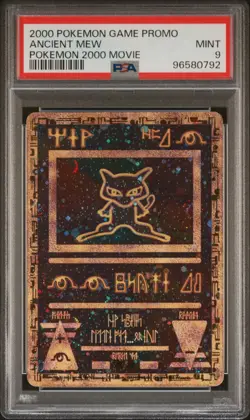 2000 Pokemon Game Promo 2000 Movie Promo Ancient Mew - PSA 9 - Image 1