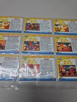 2000 Topps Chrome Pokemon Pikachu Vacation Lot - Image 5