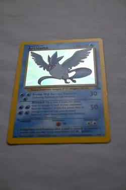 Pokemon TCG Articuno Fossil Holo Unlimited Rare Vintage Card 2/62 Near Mint - Image 4