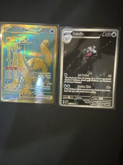 Pokemon TCG Chien-Pao EX Hyper Rare Holo Card 242/091 Paldean Fates Nm - Image 1