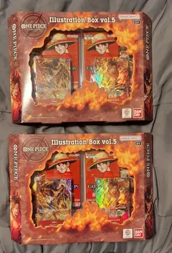 One Piece TCG Lot of (2), Illustration Box Vol. 5 - Image 1