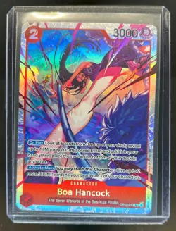 2025 One Piece Legacy of the Master Boa Hancock Super Rare #OP12-014 - Image 1