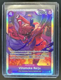 2025 One Piece Legacy of the Master Vinsmoke Reiju Super Rare #OP12-063 - Image 1