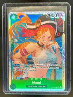 2026 One Piece Azure Sea's Seven Nami SR #OP14-031 - Image 1
