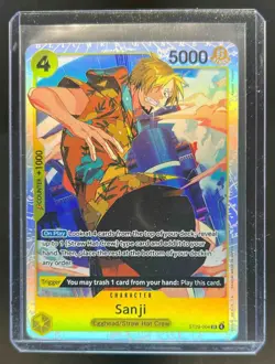 2025 One Piece Starter Deck Promo Sanji Egghead Foil Super Rare #ST29-004 - Image 1