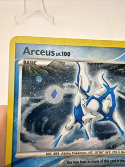 Pokemon Arceus AR4 Platinum: Arceus English NMT/LP - Image 3