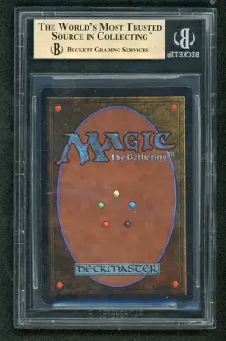 1993 Magic the Gathering Beta Lightning Bolt BGS GEM MT 9.5 - Image 2
