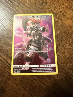 Armored Mewtwo SM228 Holo Sun & Moon Promo | LP-MP | Pokemon Trading Card TCG - Image 1