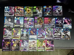 Gundam Wing TCG Steel Requiem Card Lot 200+ Cards Rare Foil Uncommon Common - Image 1
