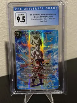 Dragon Ball Super Card Game SS Son Goku, Pride of the Saiyans Theme... - Image 1