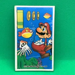 Mario Nintendo Famicom 1985 Menko Card Japanese Very Rare 10802 F/S - Image 1