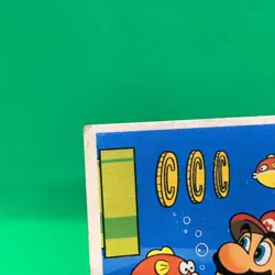 Mario Nintendo Famicom 1985 Menko Card Japanese Very Rare 10802 F/S - Image 2