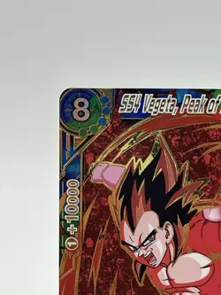 SS4 Vegeta Peak of Primitive Power Dragon Ball Super Card Game - BT8-136 SCR - Image 2