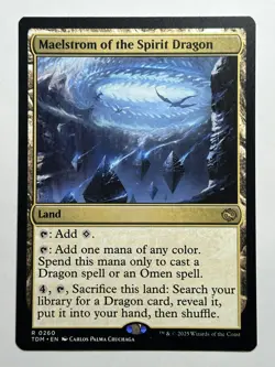 Maelstrom of the Spirit Dragon Tarkir: Dragonstorm 260 Regular LP-NM MTG Card LP - Image 1