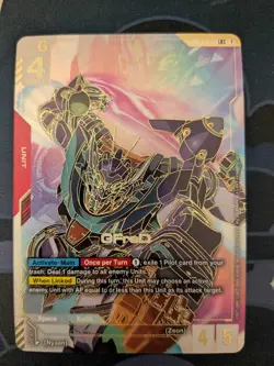 Gundam Card Game GFreD LR++ GD03-035 Steel Requiem USA Seller English - Image 1