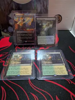 Steam Vents (Borderless) Lorwyn Eclipsed Land Bundle MTG|Lorwyn Eclipse - Image 1
