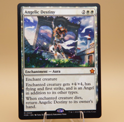 Angelic Destiny | #565 | Rare | Reg | Foundations | MTG | See Shipping Promos - Image 1