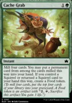 Cache Grab Bloomburrow (BLB) 167 MTG Foil - Image 1