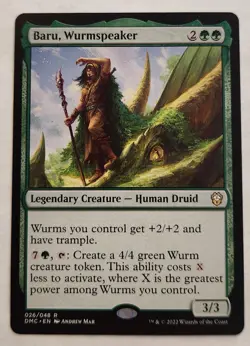 Baru, Wurmspeaker DMC #26 Rare Regular NM+ - Image 1