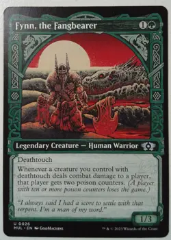 Fynn, the Fangbearer *Uncommon* Magic MtG x1 MUL Multiverse Legends - Image 1