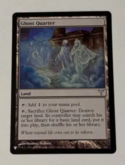 MTG Ghost Quarter - The List LP - Image 1